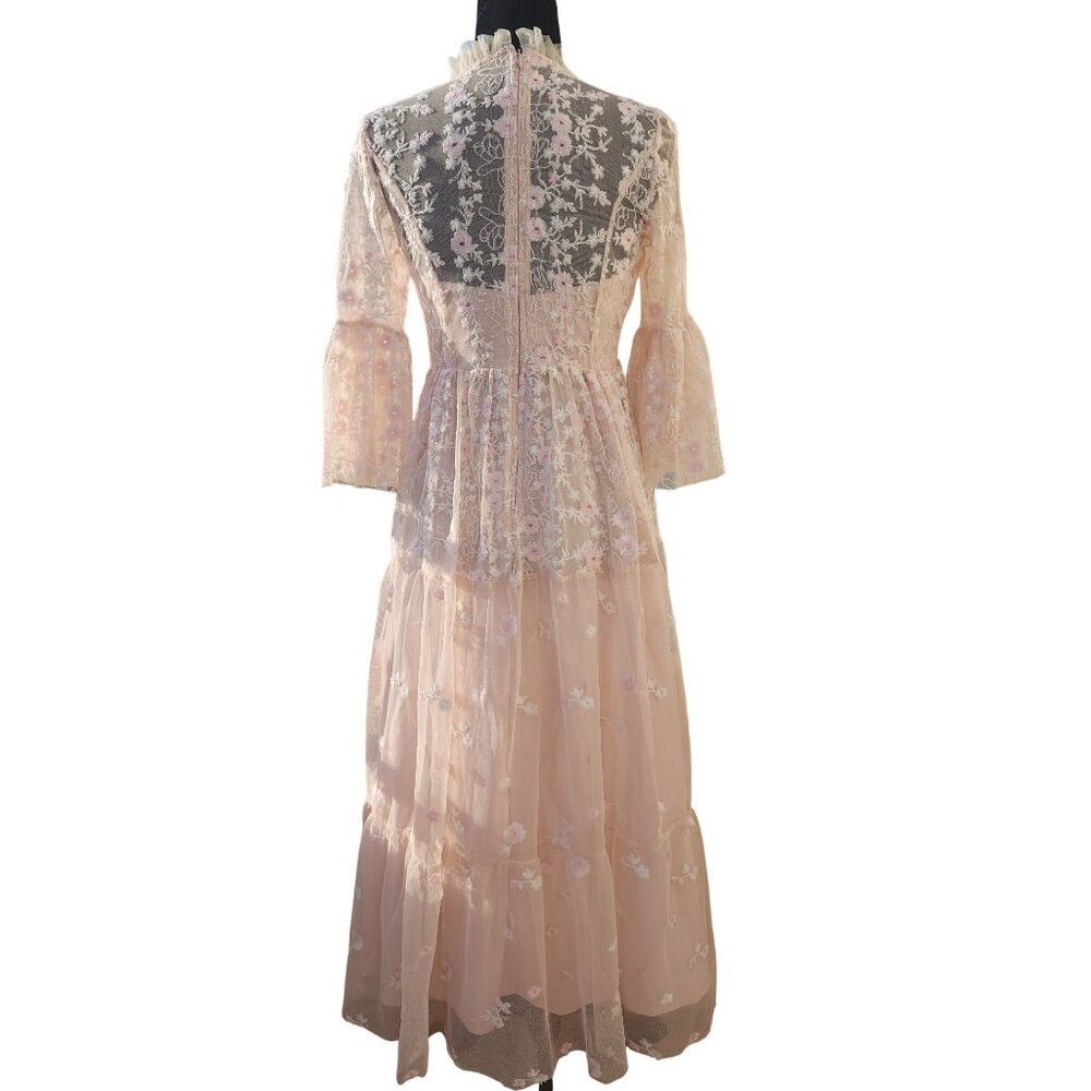 🐇Luxury Designer Couture Wedding Evening Cocktail Prom Party Runway Gown Dress - Picture 12 of 16